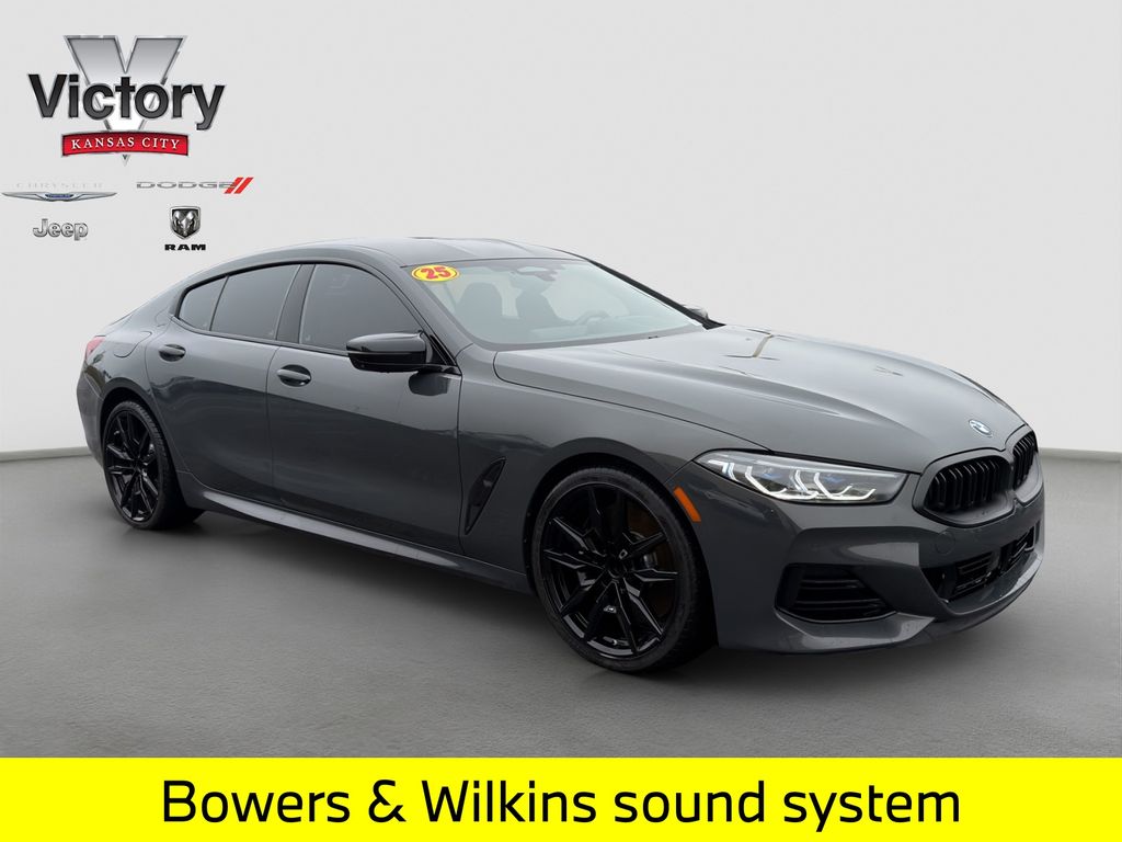 Gray (Dravit Grey Metallic) 2025 BMW 8 Series M850i xDrive Gran Coupe AWD Coupe All-Wheel Drive 8-Speed Automatic