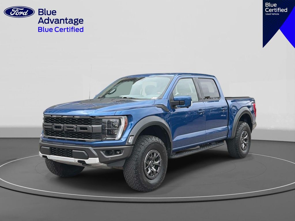 Atlas Blue Metallic 2022 Ford F-150 Pickup Truck Four-Wheel Drive Automatic