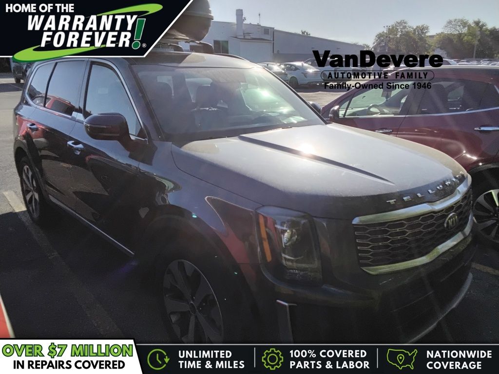 Gravity Gray 2020 Kia Telluride SUV / Crossover Front-Wheel Drive 8-Speed Automatic