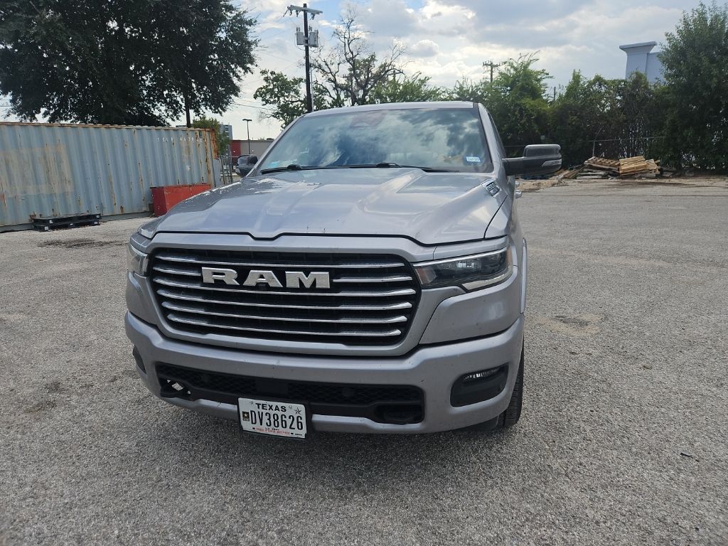 Billet Silver Metallic 2025 RAM 1500 Pickup Truck Four-Wheel Drive 8-Speed Automatic