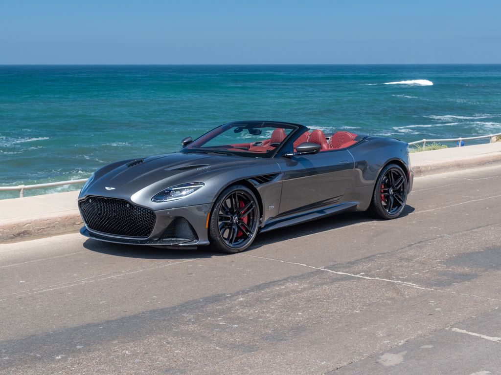 Pearl Blonde 2020 Aston Martin DBS Convertible Rear-Wheel Drive 8-Speed Automatic