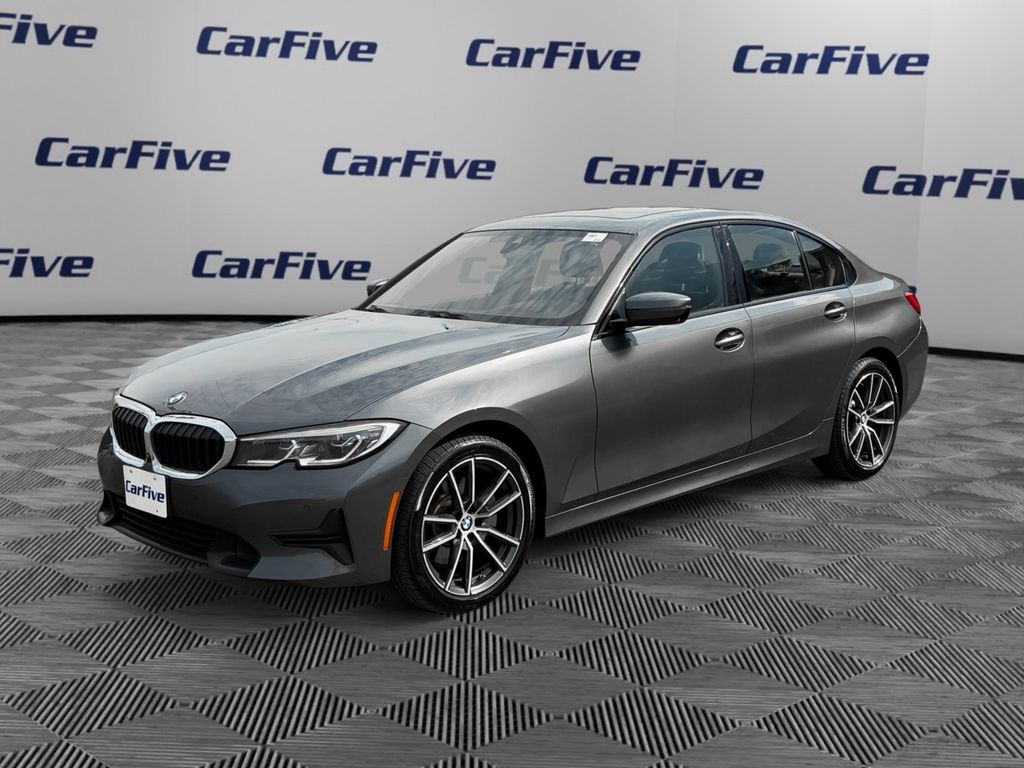 Mineral Gray Metallic 2019 BMW 3 Series Sedan All-Wheel Drive 8-Speed Automatic