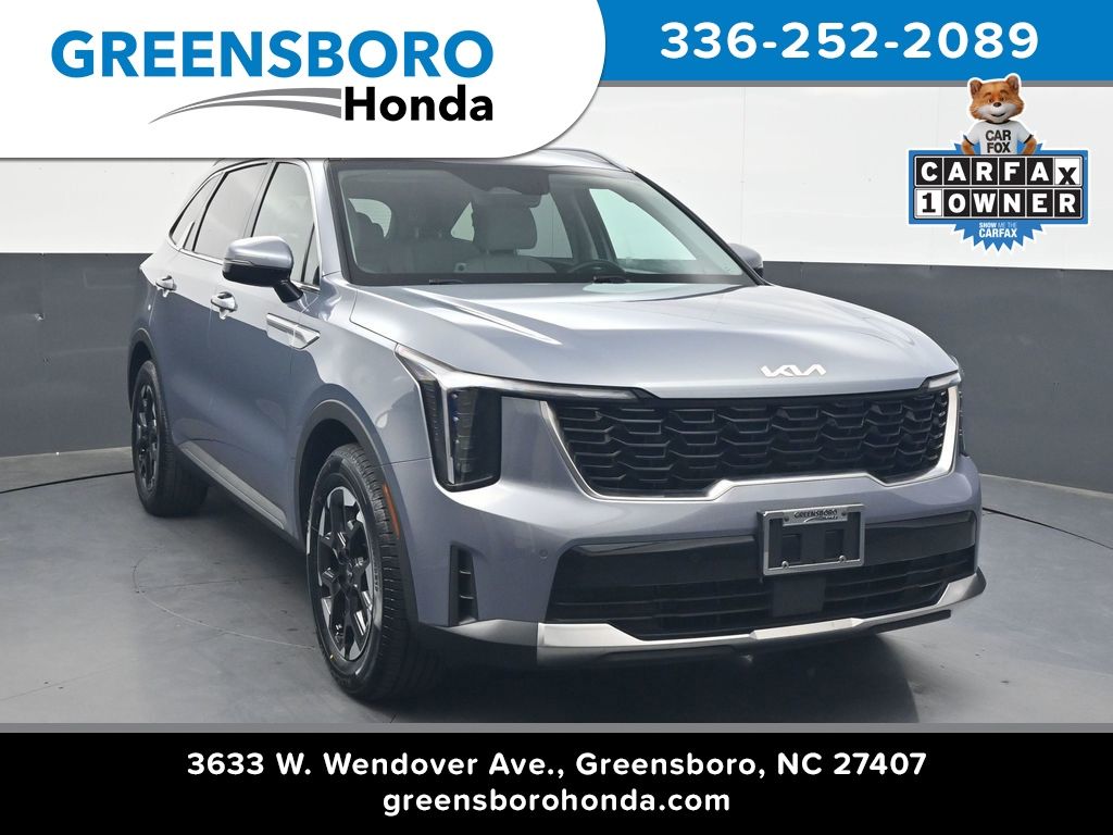Everlasting Silver 2025 Kia Sorento SUV / Crossover Front-Wheel Drive 8-Speed Automatic