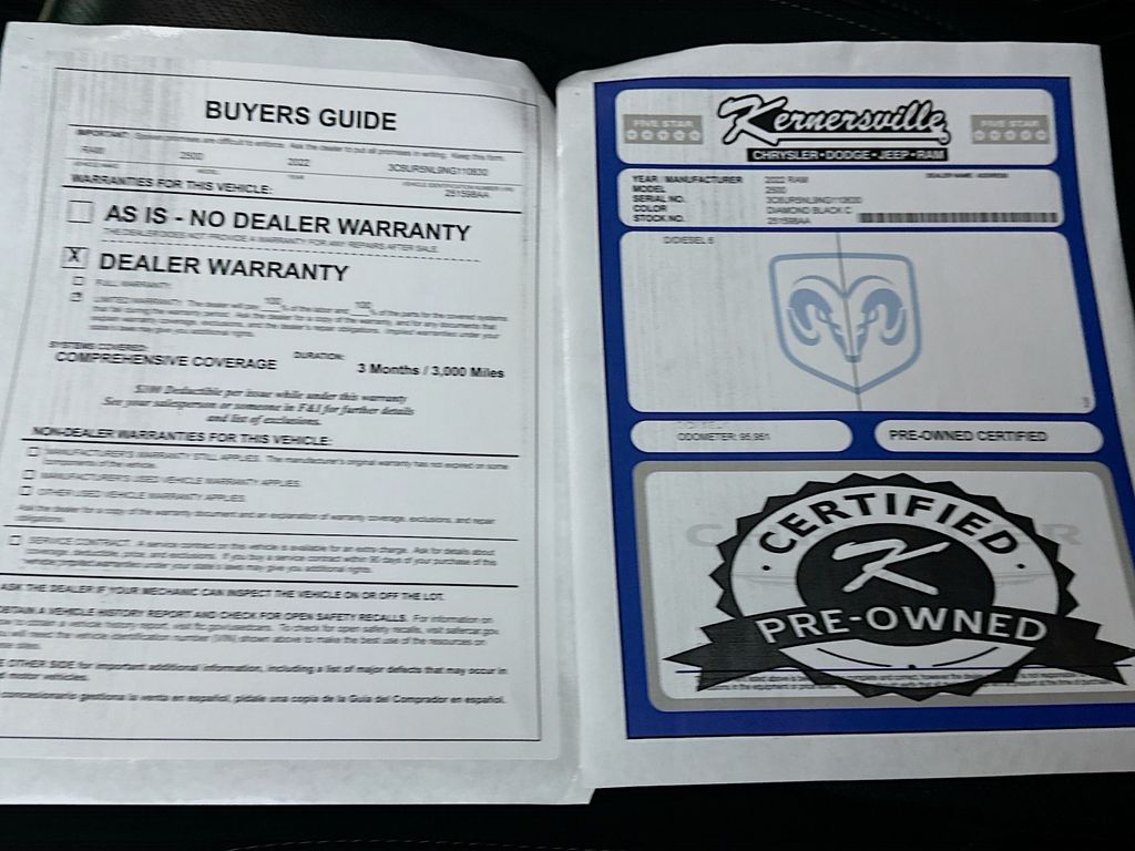 Used 2022 Black Ram Laramie image 38