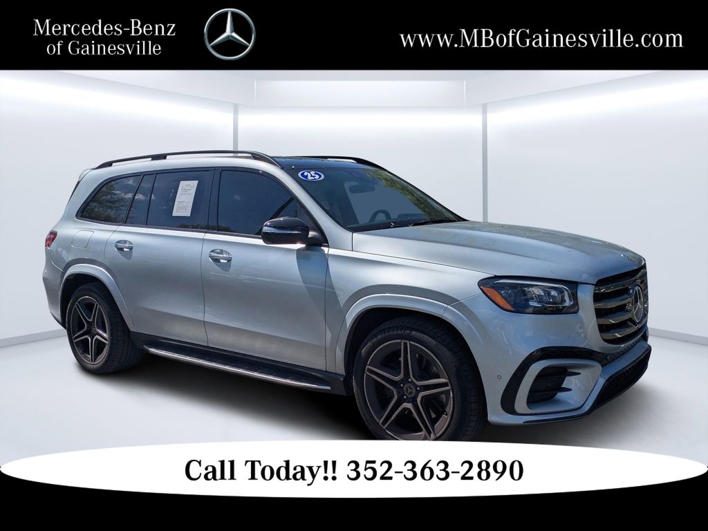 Cirrus Silver Metallic 2024 Mercedes-Benz GLS 450 4MATIC SUV / Crossover All-Wheel Drive 9-Speed Automatic