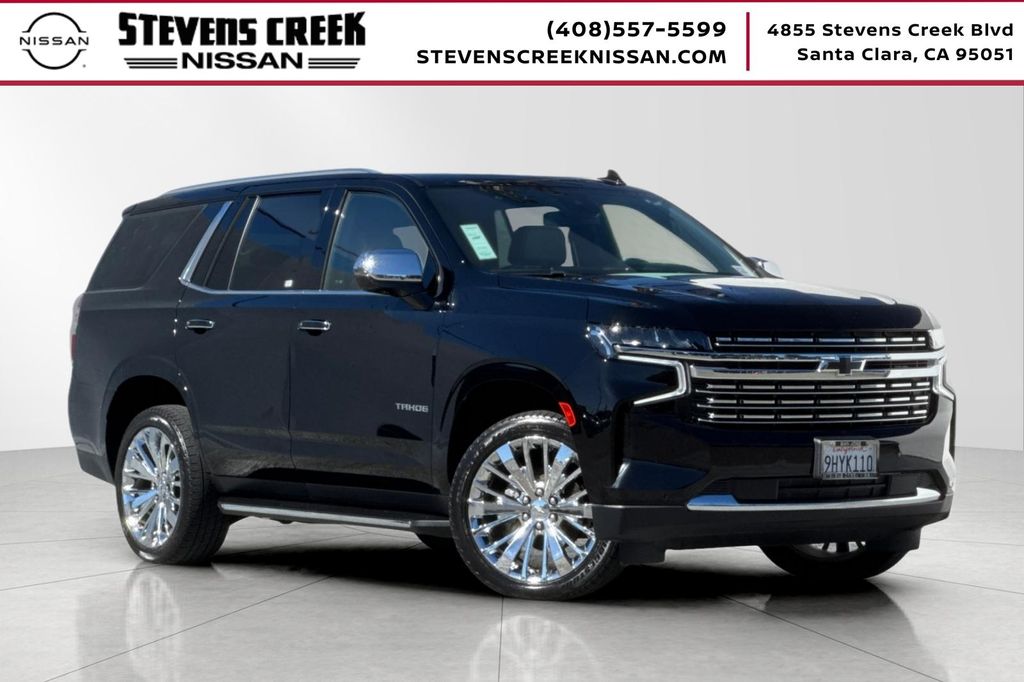 Black 2023 Chevrolet Tahoe Premier 4WD SUV / Crossover Four-Wheel Drive