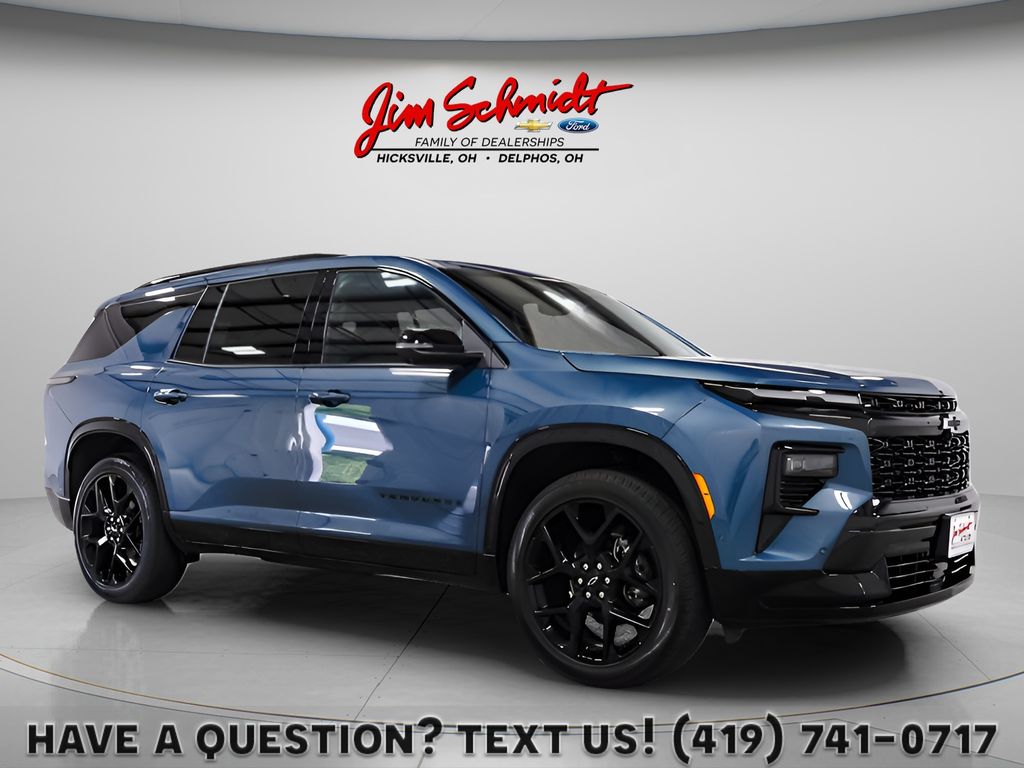 Lakeshore Blue Metallic 2026 Chevrolet Traverse SUV / Crossover Four-Wheel Drive 8-Speed Automatic