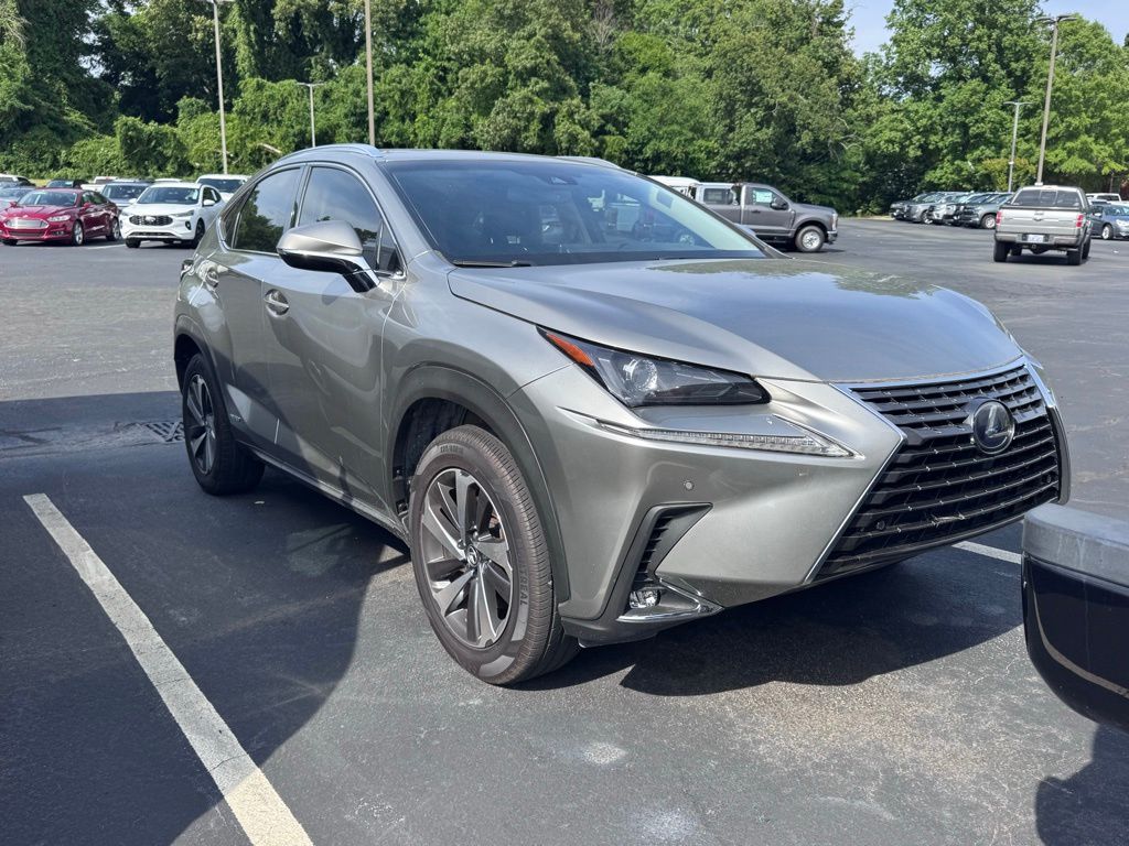 Silver 2018 Lexus NX Hybrid 300h AWD SUV / Crossover All-Wheel Drive Continuously Variable Transmission