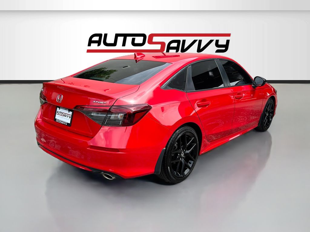 Used 2025 Red Honda Sport image 7