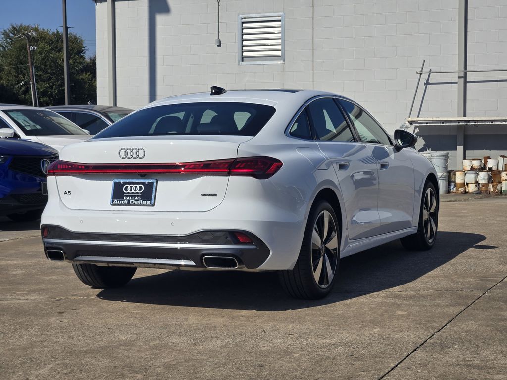 new 2025 Audi All-new A5 car, priced at $58,080