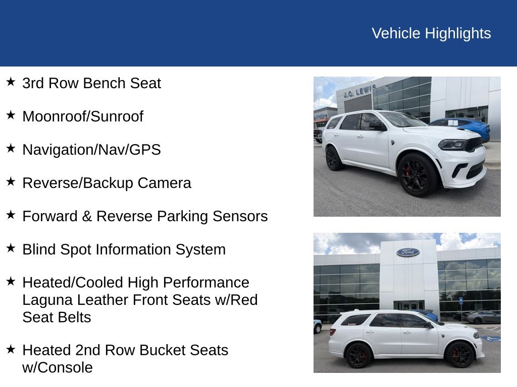 2021 Dodge Durango SRT Hellcat AWD