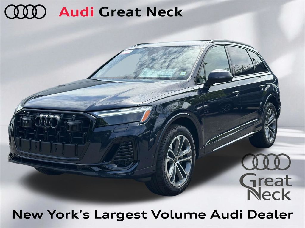 Waitomo Blue Metallic 2026 Audi Q7 quattro Premium 55 TFSI SUV / Crossover All-Wheel Drive 8-Speed Automatic