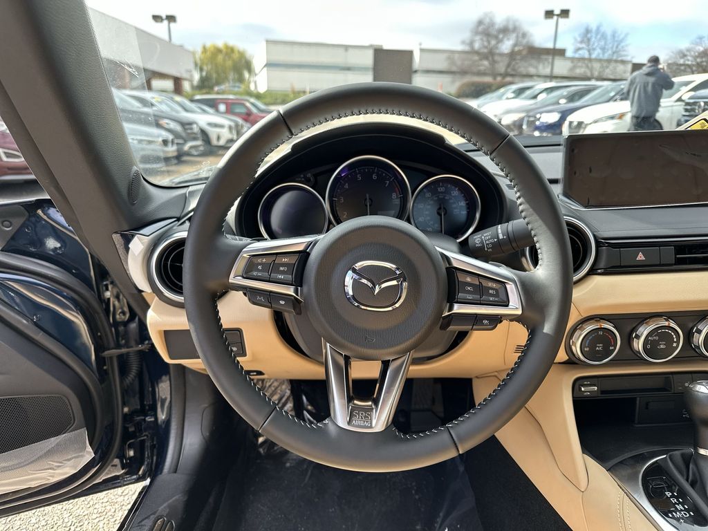 2025 Mazda MX-5 Miata RF Grand Touring Blue at Stokes Mazda