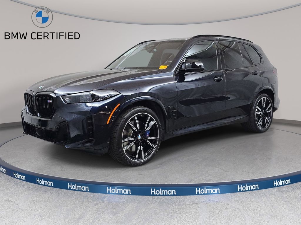 Carbon Black Metallic 2024 BMW X5 M60i xDrive AWD SUV / Crossover All-Wheel Drive 8-Speed Automatic
