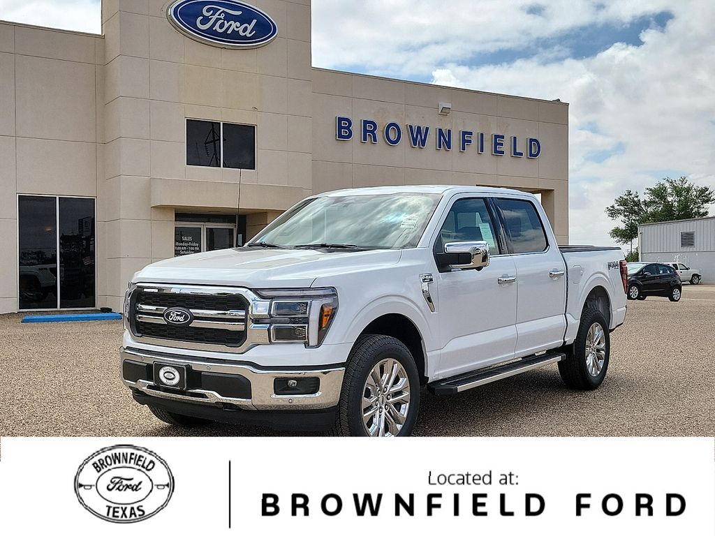 Oxford White 2026 Ford F-150 Pickup Truck Four-Wheel Drive Automatic