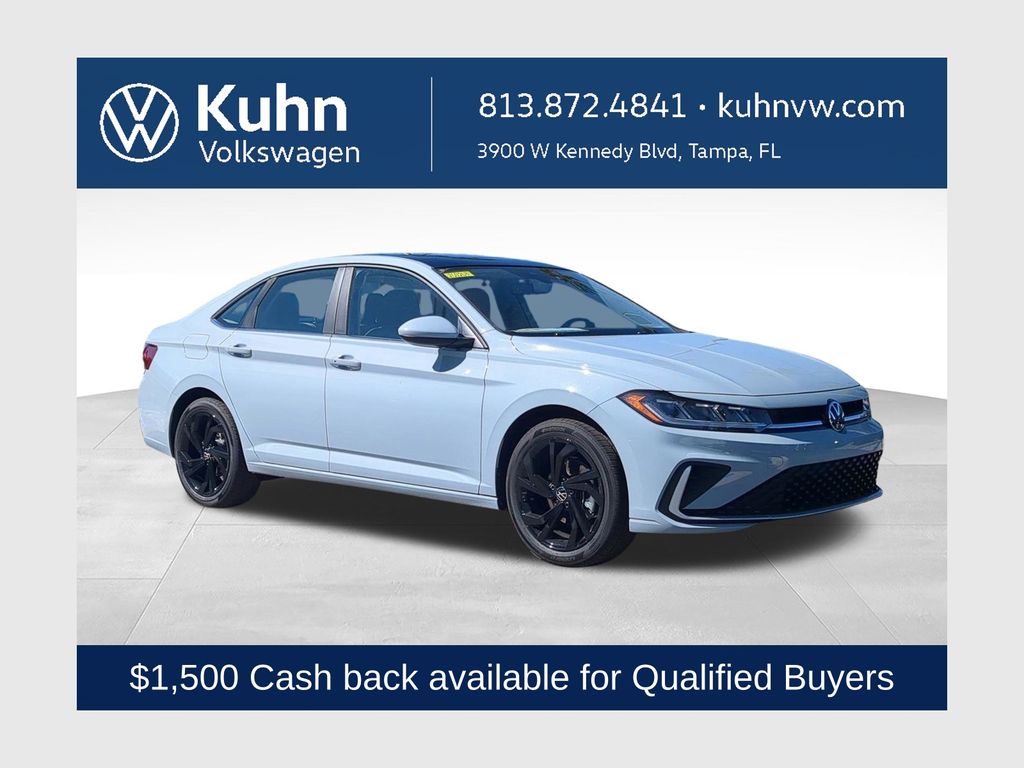 Monument Gray 2026 Volkswagen Jetta Sedan Front-Wheel Drive 8-Speed Automatic