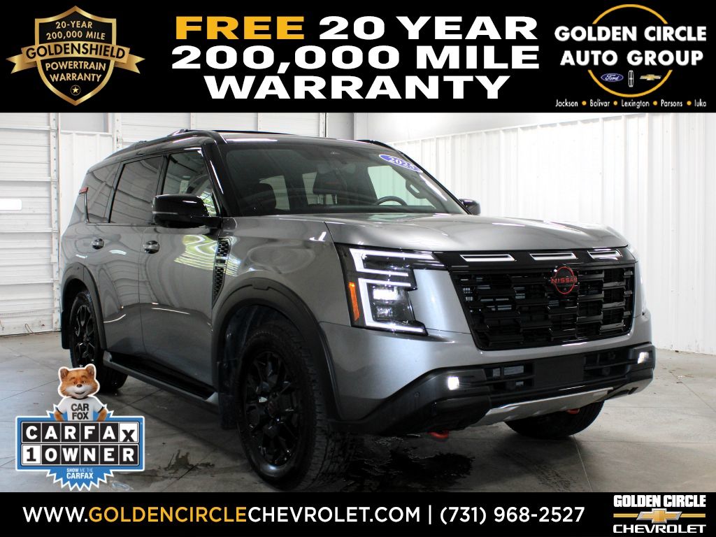 Gun Metallic/Super Black 2025 Nissan Armada SUV / Crossover Four-Wheel Drive 9-Speed Automatic