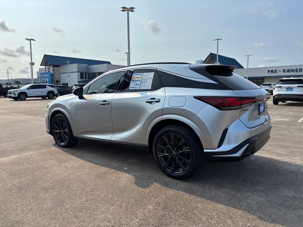 2023 Lexus RX 350 F Sport Handling Silver at Westside Lexus