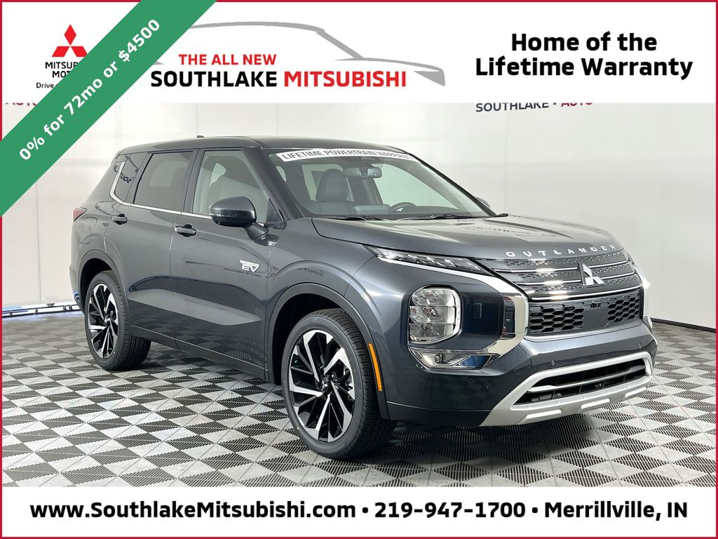 Graphite Gray 2025 Mitsubishi Outlander Hybrid Plug-in SE S-AWC SUV / Crossover All-Wheel Drive 1-Speed Automatic