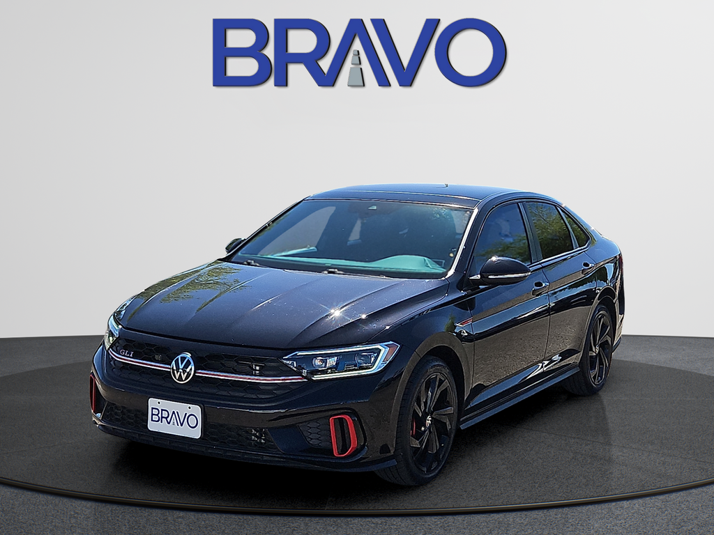 Deep Black 2024 Volkswagen Jetta GLI 1.5T Autobahn FWD Sedan Front-Wheel Drive 7-Speed Dual Clutch