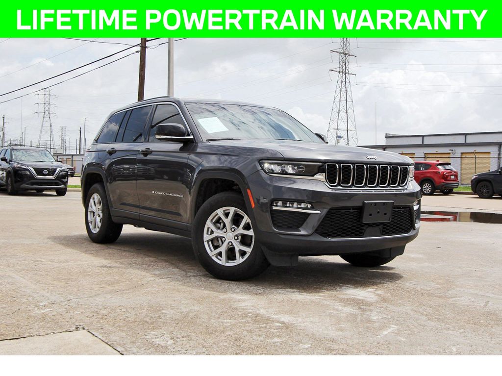 Gray Metallic 2023 Jeep Grand Cherokee SUV / Crossover 4X2 8-Speed Automatic