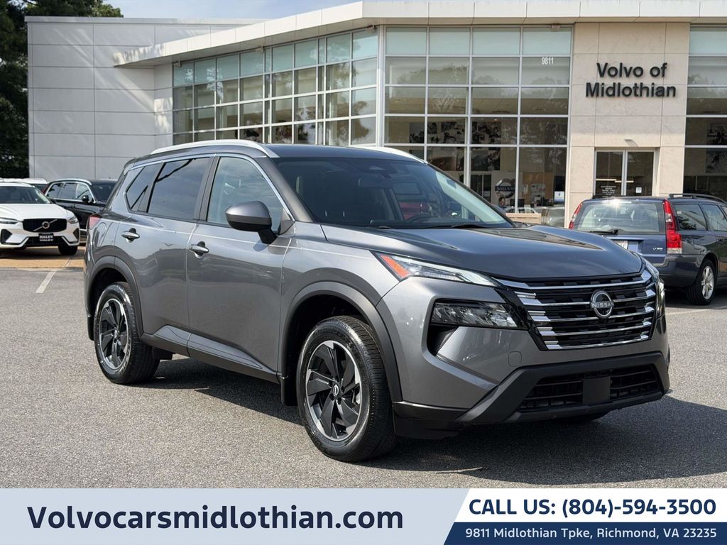 Gray (Gun Metallic) 2024 Nissan Rogue SUV / Crossover All-Wheel Drive Continuously Variable Transmission
