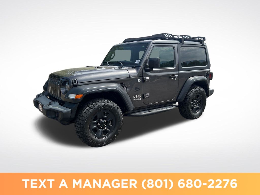 Gray (Granite Crystal Metallic Clearcoat) 2019 Jeep Wrangler SUV / Crossover Four-Wheel Drive 6-Speed Manual