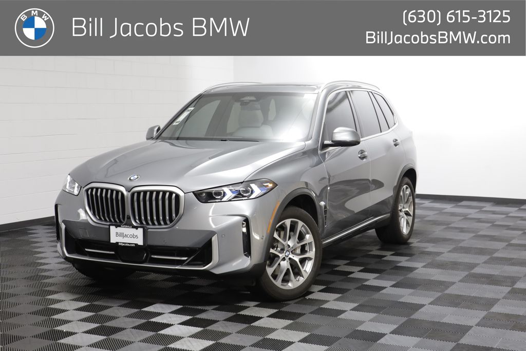 Skyscraper Gray Metallic 2024 BMW X5 SUV / Crossover All-Wheel Drive Automatic
