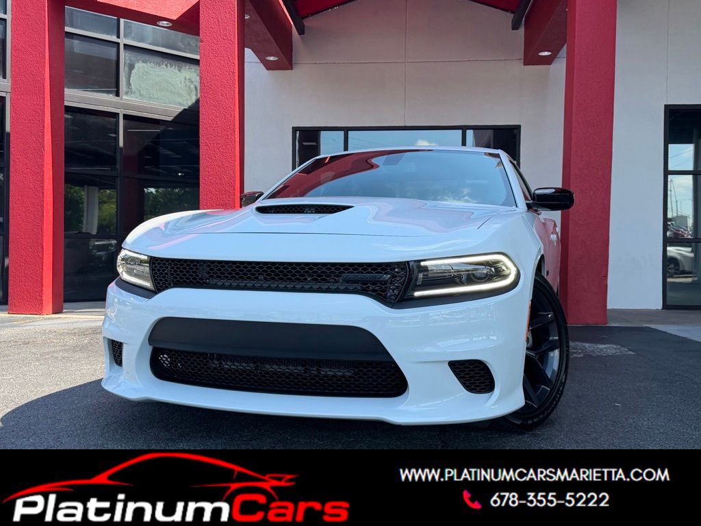 White Knuckle Clearcoat 2023 Dodge Charger Sedan Rear-Wheel Drive 8-Speed Automatic