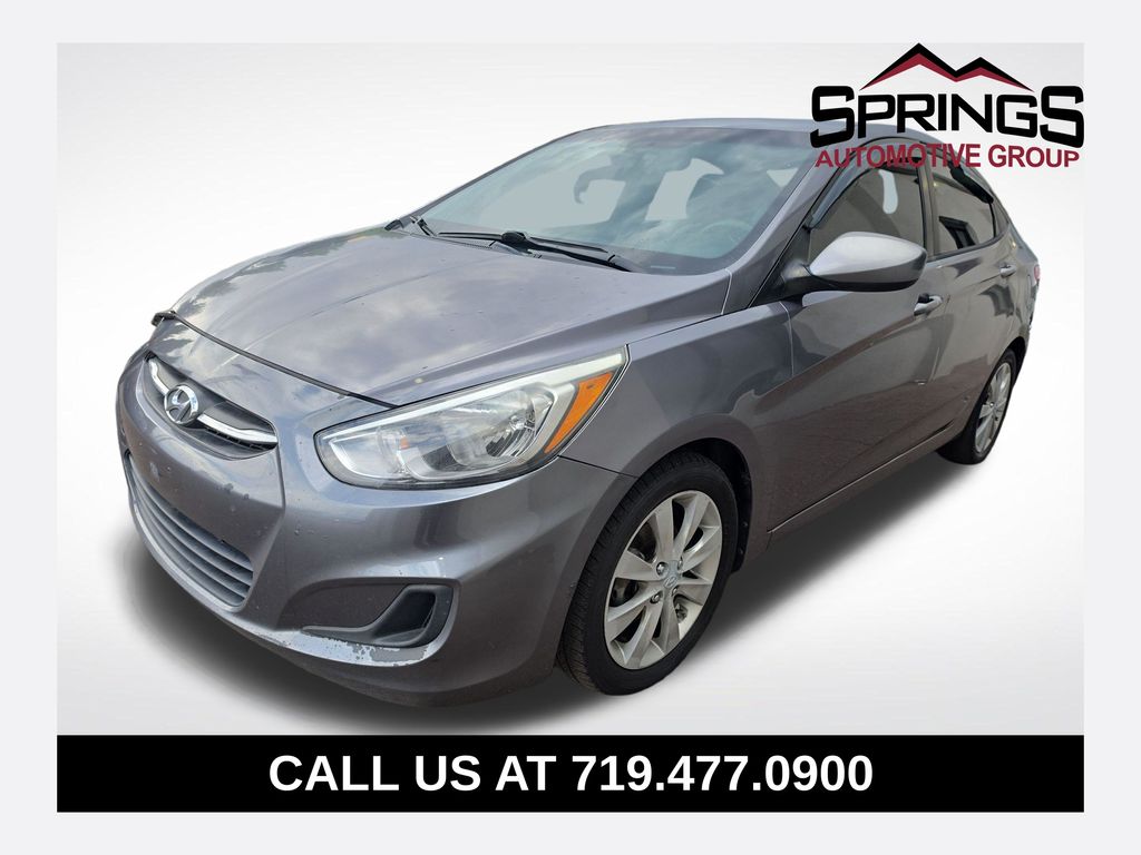 Triathlon Gray Metallic 2016 Hyundai Accent Sedan Front-Wheel Drive 6-Speed Automatic