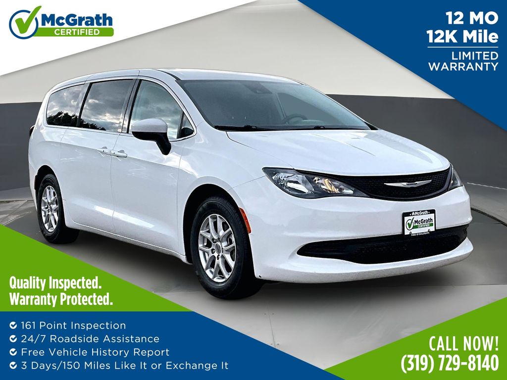 Bright White Clearcoat 2023 Chrysler Voyager Minivan Front-Wheel Drive 9-Speed Automatic