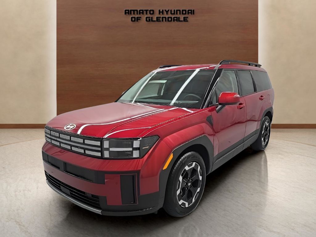 Ultimate Red 2026 Hyundai Santa Fe SUV / Crossover All-Wheel Drive 8-Speed Automatic