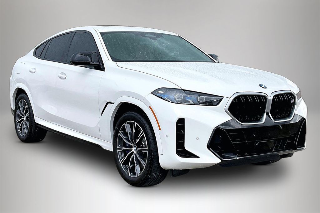 Alpine White 2025 BMW X6 SUV / Crossover All-Wheel Drive 8-Speed Automatic