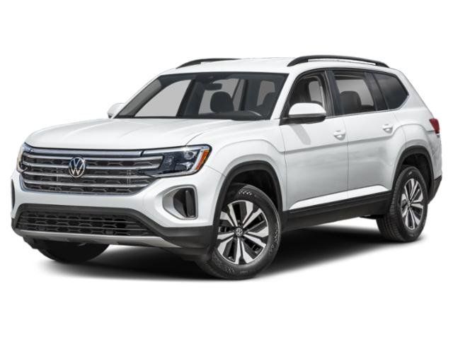 Silver 2025 Volkswagen Atlas SUV / Crossover Front-Wheel Drive 8-Speed Automatic