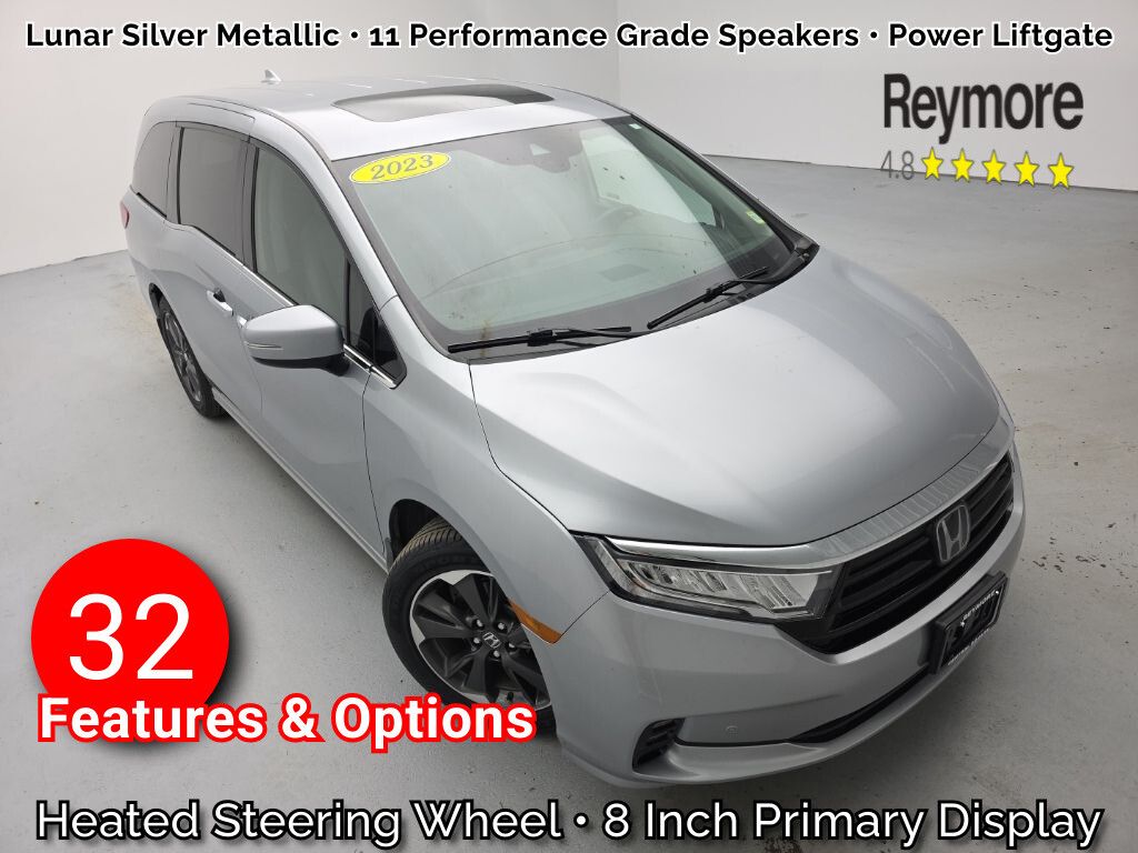 Gray 2023 Honda Odyssey Minivan Front-Wheel Drive Automatic