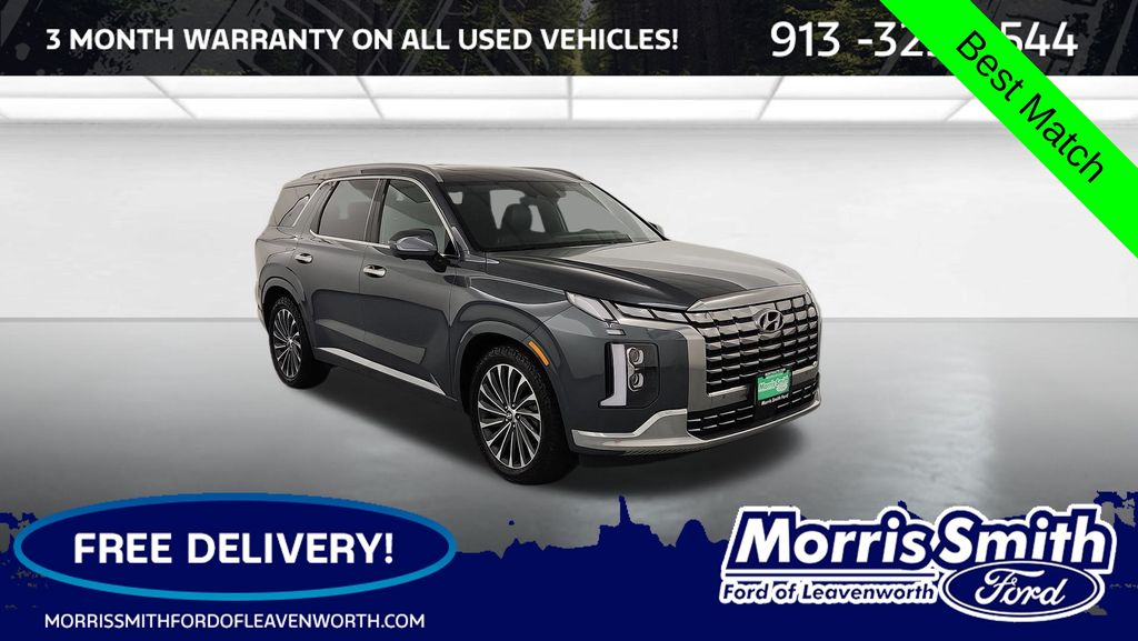 Gray (Steel Graphite) 2023 Hyundai Palisade Calligraphy AWD SUV / Crossover All-Wheel Drive 8-Speed Automatic