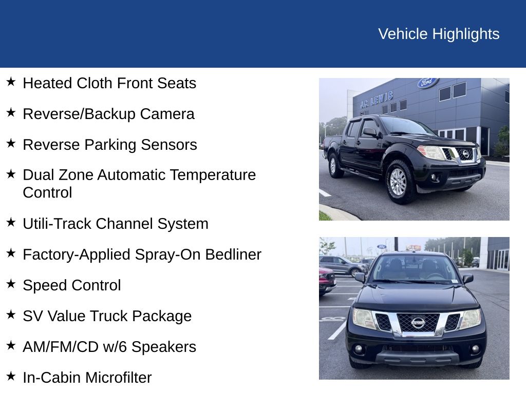 2014 Nissan Frontier SV