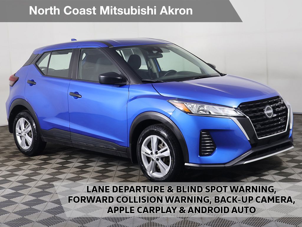 Electric Blue Metallic 2024 Nissan Kicks SUV / Crossover Front-Wheel Drive Continuously Variable Transmission