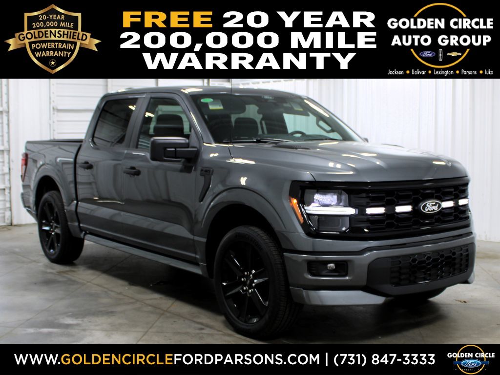 Carbonized Gray Metallic 2026 Ford F-150 Pickup Truck Four-Wheel Drive Automatic