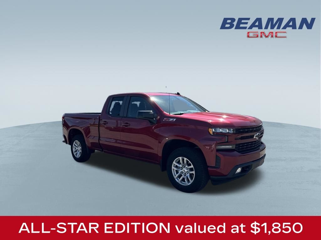 Cajun Red Tintcoat 2019 Chevrolet Silverado 1500 Pickup Truck Four-Wheel Drive 8-Speed Automatic