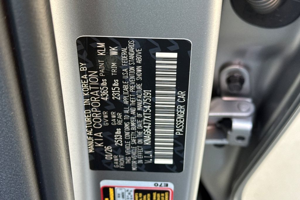 new 2026 Kia K5 car, priced at $33,125