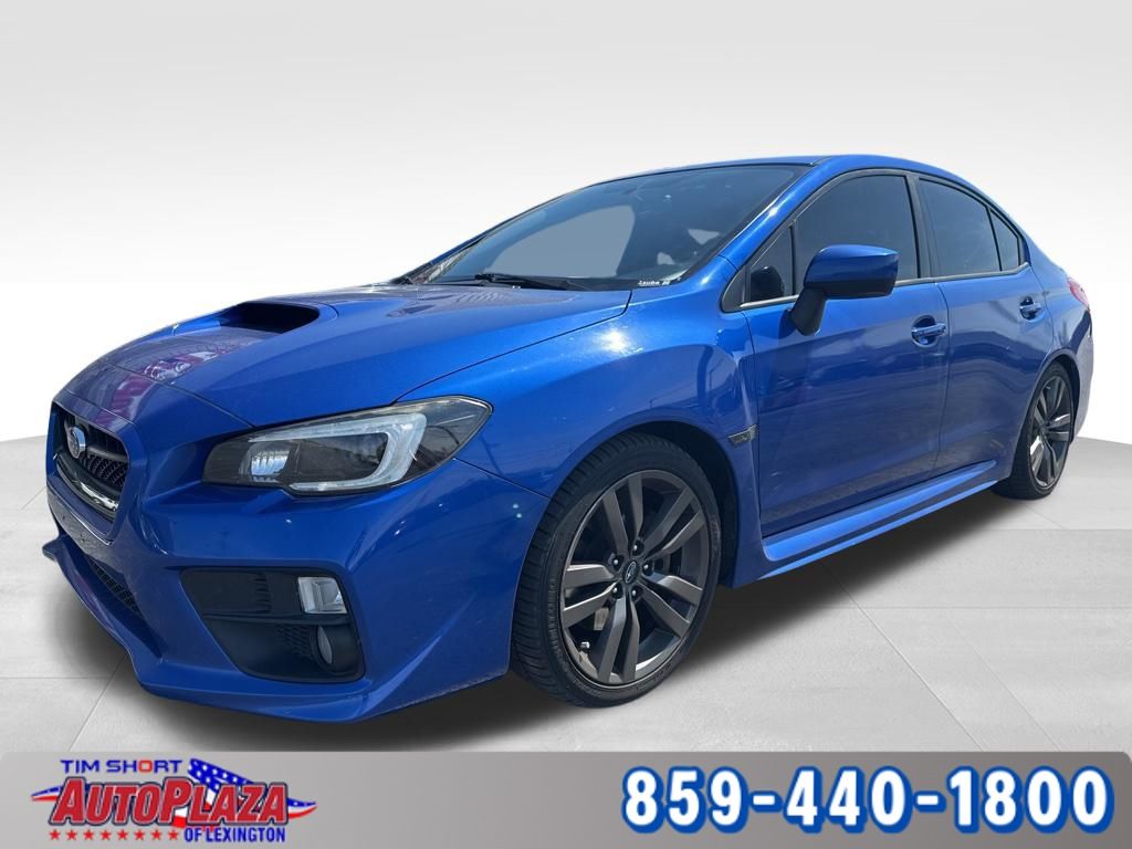 Blue Pearl 2016 Subaru WRX Limited AWD Sedan All-Wheel Drive 6-Speed Manual