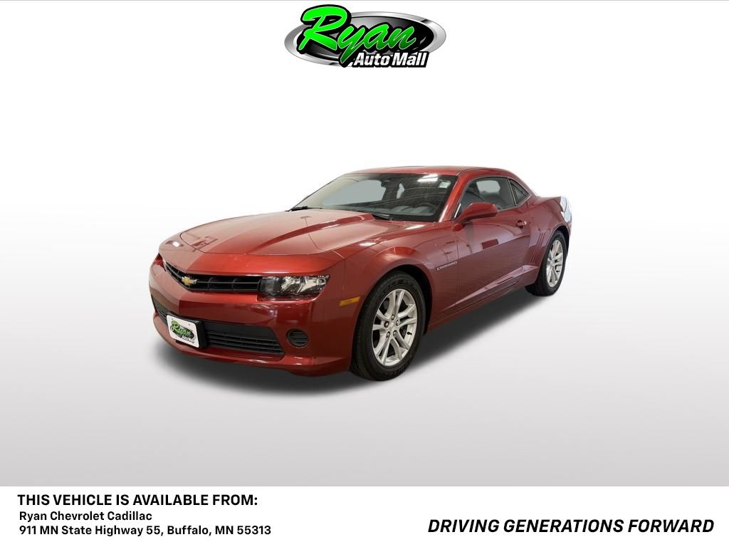 Red Rock Metallic 2014 Chevrolet Camaro Coupe Rear-Wheel Drive 6-Speed Manual