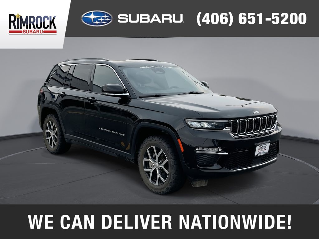 Diamond Black Crystal Pearlcoat 2024 Jeep Grand Cherokee SUV / Crossover Four-Wheel Drive 8-Speed Automatic