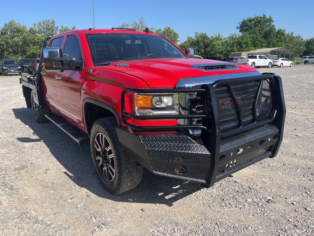 Cardinal Red 2018 GMC Sierra 2500HD Pickup Truck Four-Wheel Drive 6-Speed Automatic
