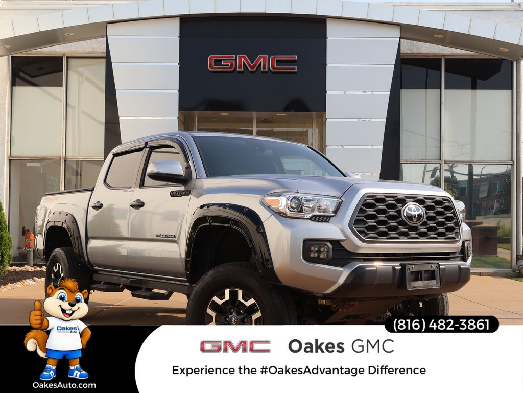 Silver Sky Metallic 2020 Toyota Tacoma Pickup Truck Four-Wheel Drive 6-Speed Automatic