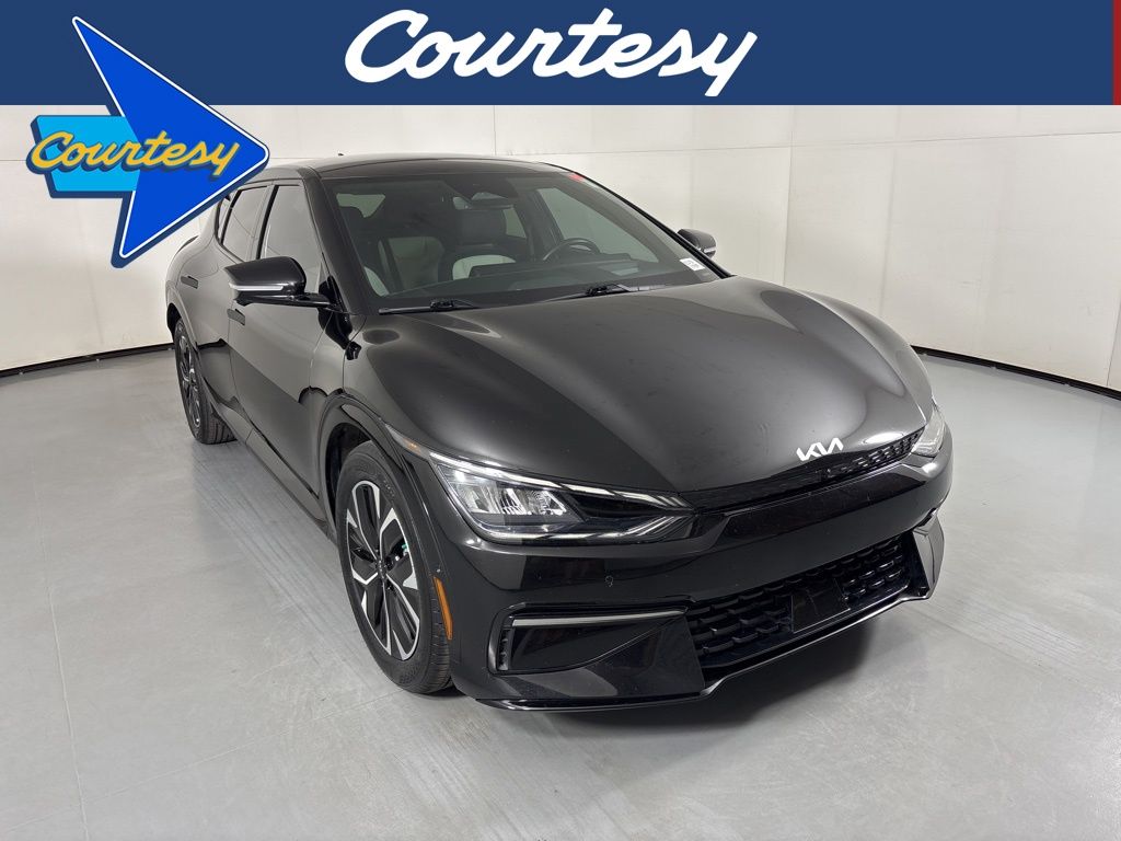 Aurora Black Pearl 2022 Kia EV6 GT-Line RWD SUV / Crossover Rear-Wheel Drive 1-Speed Automatic