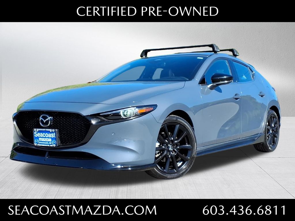 Polymetal Gray Metallic 2025 Mazda MAZDA3 Hatchback All-Wheel Drive 6-Speed Automatic