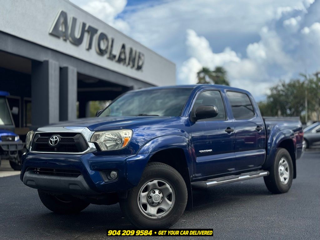 Blue Ribbon Metallic 2015 Toyota Tacoma Pickup Truck 4X2 5-Speed Automatic