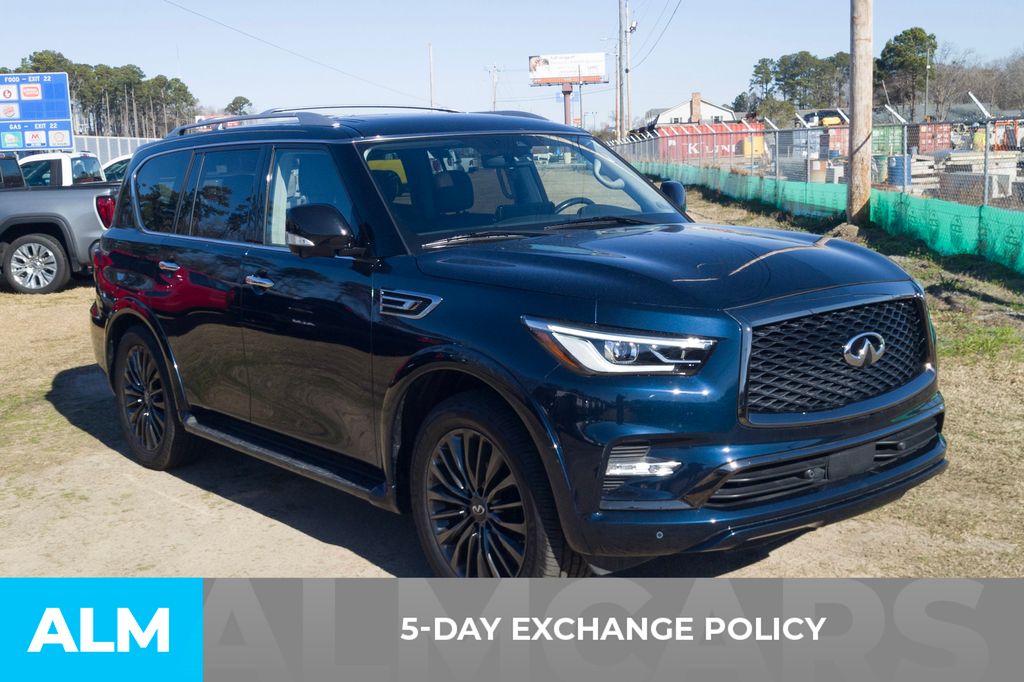 Used 2022 Blue INFINITI Premium Select image 3